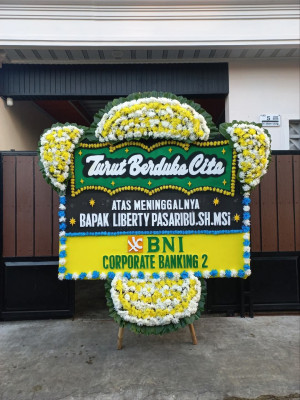 Papan Bunga Duka di Tulang Bawang