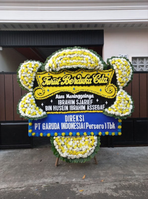 Papan Bunga Duka di Tulang Bawang