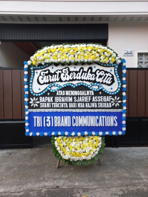 Papan Bunga Duka di Tulang Bawang